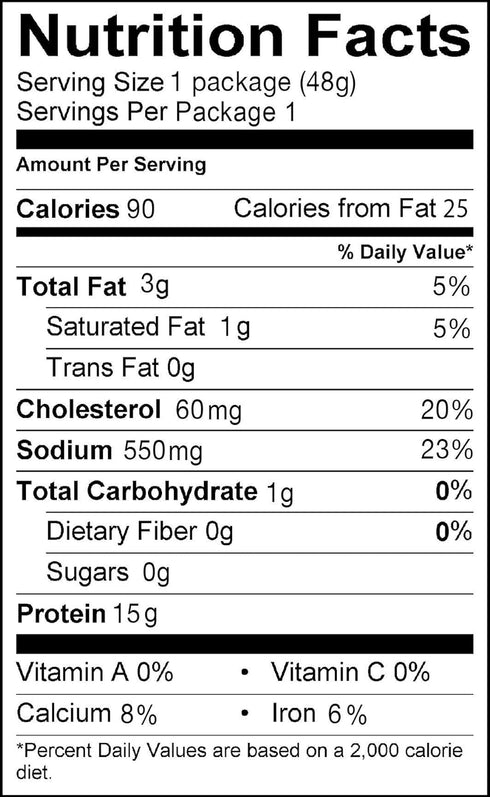 Nick's Sticks Free Range Chicken Snack Sticks, Made in the USA, Gluten Free, Paleo, Keto Approved, 25-1.7oz Packages