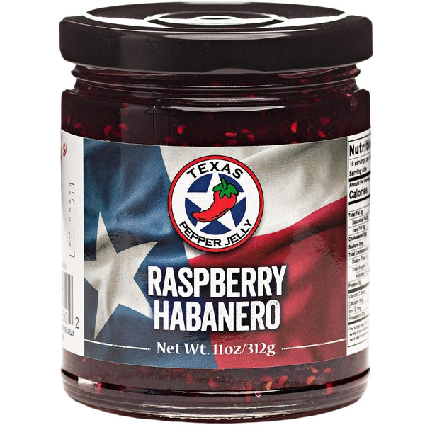 Texas Pepper Jelly Raspberry Habanero Jelly Net Wt. 11 oz (312 g)