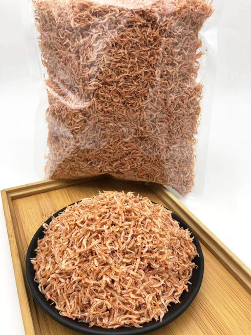 (0.5LB 8oz) Dried Japanese Seafood Small Juvenile Prawns Shrimps Acetes Free Worldwide AIR Mail