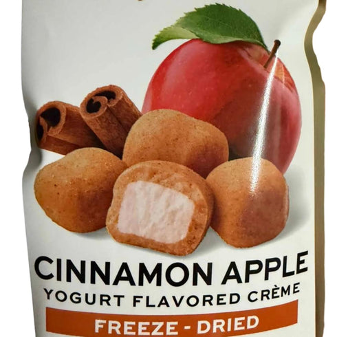 Generic 18 oz, 2 Pack, Cinnamon Apple Freeze-Dried Yogurt Bites, Nothing Artificial Snack