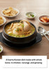 31.7 oz (900g) Korean Food Korean-Style Nurungji (Scorched Rice) Chicken Soup, Whole Chicken with Rice & Ginseng