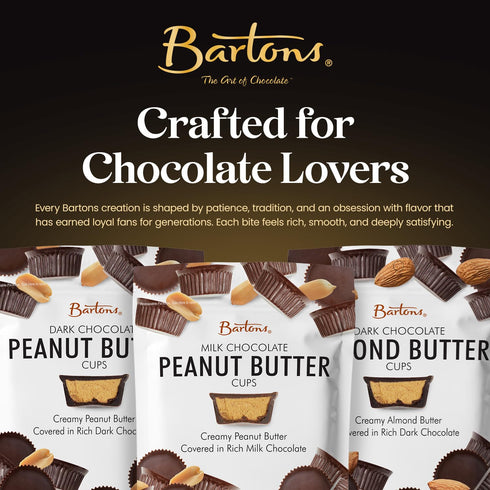 4.5oz) Bartons Chocolate Confectionery Specialties, Kosher, Made in USA (Dark Chocolate Pistachio Toffee