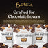 4.5oz) Bartons Chocolate Confectionery Specialties, Kosher, Made in USA (Dark Chocolate Pistachio Toffee