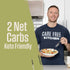 3-Pack (8 oz. 20g 2g 26g Care Free Kitchen Plain Bags) Rotini Keto Pasta Noodles, High Protein, Low Carb Net Carbs