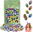 Easter Double Crisp Chocolate Eggs Half-Pound, Happy Easter Day, Party Bag Fillers,