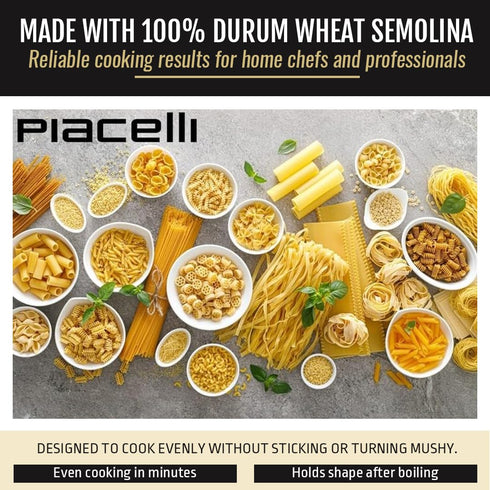 Piacelli 88 500g 2pk Tagliatelle No. Protein Pasta - Enjoy Silky Italian Tagliatelle Pasta with Wholesome Nutrition