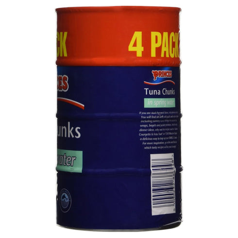 Princes (4x160g) Tuna Chunks in Spring Water