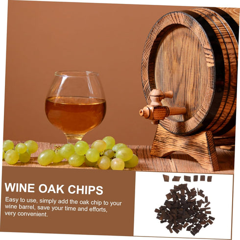Heavy Oak Chips for Whiskey & Wine Aging - Ideal Brewing Supplies