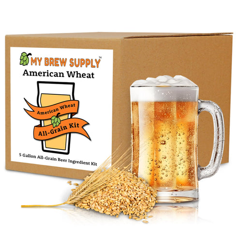 My Brew Supply American Wheat Brewing Kit | American Wheat & Pilsner