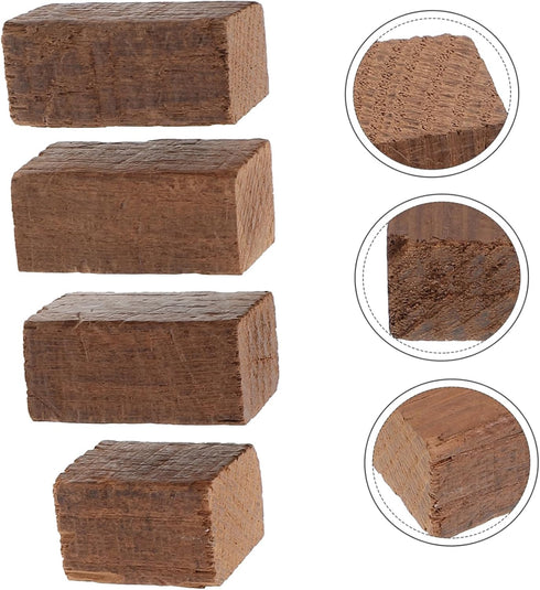 Healifty Red Wine Brewing Wood Chips Roasted Oak for Enhancing Wine Flavor Brewing Supplies for Home Winemaking Random