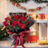 CNLITIHEKA Rose Preserved Flowers Bouquet, Long-Lasting Real Red Roses, Birthday, Valentine's Day, for Mom, Wife