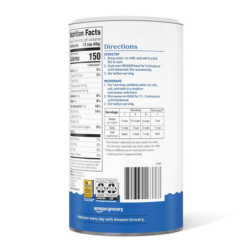 18 Oz Amazon Grocery, Old Fashioned Oats