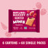 10 (Pack 6) Nature's Bakery Fig Bar Minis, Raspberry, Whole Grain, Vegan Friendly, Kosher, Non-GMO, Ounce