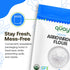 2 lb Quay Naturals Organic Arrowroot Flour - Non-GMO, Vegan, Gluten Free Flour - Paleo-Friendly Bread Flour Alternative