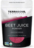 Terrasoul Superfoods Organic Beet Juice Powder, 4 Oz - Grown in USA