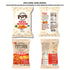 1 oz (24 Packs, Pips Heirloom Baked Fiery Cheddar Fries Bags pk) Individually Wrapped Snack Baked Not Fried, Made