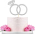 Diamond Ring Cake Topper - Engagement, Wedding, Bridal Shower, Valentine Party Decoration