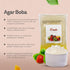 Frozen Fanale Crystal Agar Boba Jelly Ball, Ready to Serve, Soft Chew Texture, Instant Boba Pearls for Bubble Tea