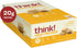 10 Count think! Protein Bars, High Protein Snacks, Gluten Free, High Fiber, Banana Oat Muffin