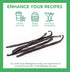 10 Count Slofoodgroup - Madagascar Vanilla Beans - Extract Grade B Vanilla Pods - - Extraction Grade Bourbon Vanilla