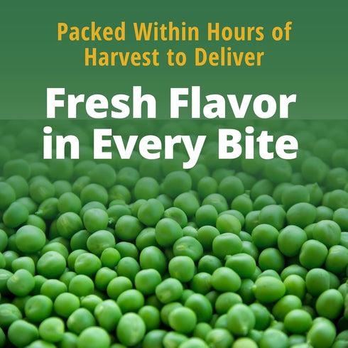 50% 15 (Pack 12) Del Monte Canned Sweet Peas with Less Sodium, Ounce