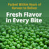 50% 15 (Pack 12) Del Monte Canned Sweet Peas with Less Sodium, Ounce