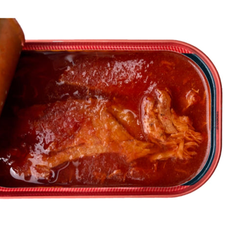 3, 4.4 oz (Pack 3) Sanniti Mackerel Fillets in a Rich Tomato Sauce | Super Food | High in Protein | High in Omega