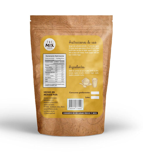 15 (300g) Golden Milk Latte Powder No Sugar Added Turmeric Drink Mix, Dairy Free, Servings THE MIX SUPERFOODS