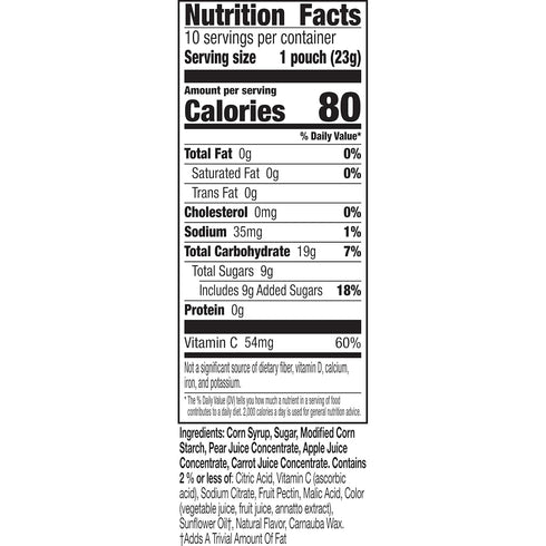10 8 oz (Pack 8) Mott's Fruit Flavored Snacks, Animals Assorted Fruit, Gluten Free Snack, Ct
