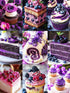 90g/3.2oz Senchanting Violet Sanding Sugar Sprinkles, Edible Crystal Light Purple Sanding Candy Sugar for Cake