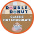 24 Count Double Donut Hot Chocolate Pods for Keurig K Cups Brewers, Single Serve Classic Hot Cocoa Pods
