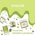 17.63 oz/ 500g EATALIAN by AMZ BETTER Pistachio Flavoured Topping, Sweet Protein Cream in Squeezer, Made in Italy