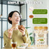 Nahasahr 6oz Freeze Dried Tofu Cubes Delicious Dehydrated Tofu, Ready to Eat Non-GMO Resealable Can, Instant Vegan Food