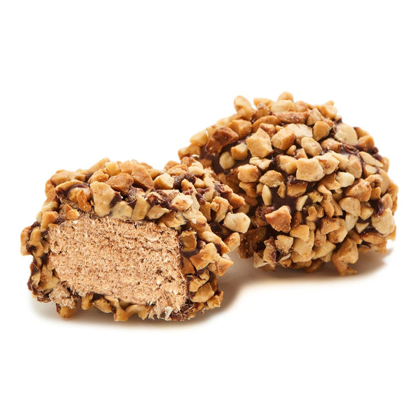 Halva Square Nuts Rich Dark Chocolate Halva Squares, Kosher & Dairy-Free