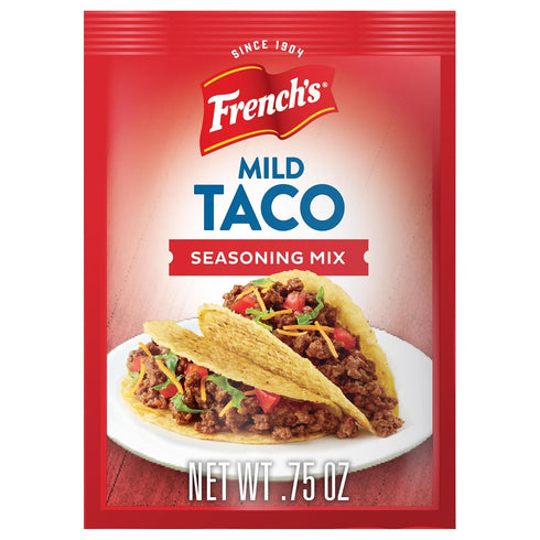 0.75 oz (Pack 12) French's Mild Taco Seasoning Mix