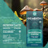 14 Immune Wellbeing, 12 oz (2 Pack) Organic Mushroom Coffee Blend Dark Roast, Organic Lion's Mane, Chaga, Red Reishi