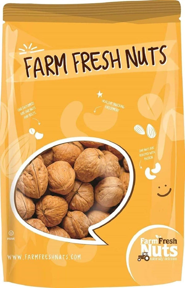 In Shell Walnuts (2 Lbs.) - Large Natural California Walnuts - Great