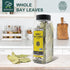Soeos Bay Leaves Whole, 2 oz Non-GMO Verified Dried Bay Leaf, Freshly Packed for Cooking
