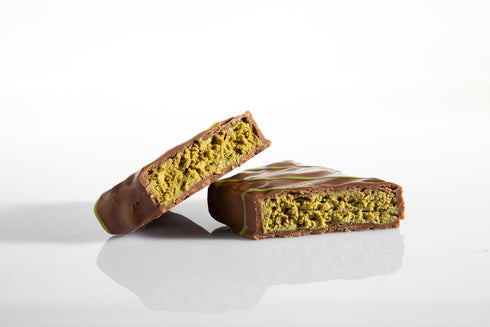 Luxury Pistachio Chocolate Bar with Crispy Kunafa - Perfect Gift for Anniversaries