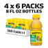100% 8 Oz 24 Count (4 Packs 6), 2 Mott's Apple White Grape Juice, Fl Bottles, Of No Added Sugar, Excellent Source