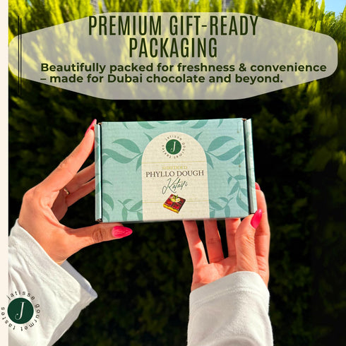 Set, (3.5 oz) 30% (7 oz) Jatisse Pistachio Cream & Dried Kataifi Dessert Kit Premium Middle Eastern Pastry Vegan