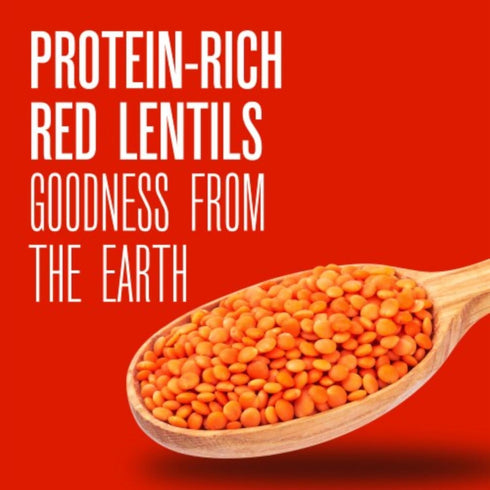 16 oz (Pack 2) Arrowhead Mills Organic Red Lentils, Bag