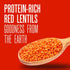 16 oz (Pack 2) Arrowhead Mills Organic Red Lentils, Bag