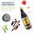 18.6 oz (550ml), Soeos Chinkiang Vinegar, fl Chinese Black , Traditional , Organic , Zhenjiang Xiangcu, Black Rice