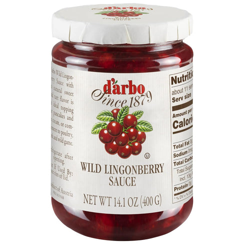 Darbo Conserves, Sauce Wild Lingonberry, 14.1 Ounce - Pack 1