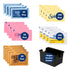 AMAZING GOODS Packets Set, 300 Packets, Packet Assorted Sugar for Coffee Station Gift Piece Individual Sugr