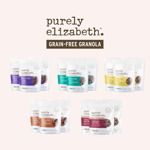(6 48oz Purely Elizabeth, Vanilla Almond Butter, Keto Granola with MCT Oil, Grain-Free Ct, Bulk)