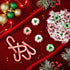 Buha Sweets 2 lb Bulk Christmas Nougats Candy Mix Bulk - Handmade Soft & Chewy Peppermint, Wintergreen, and Cinnamon