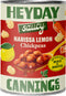 Heyday Canning Co , Chickpeas Harissa Lemon, 15 Ounce