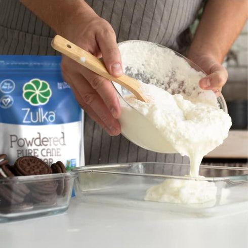 1 LB (Pack 1) Zulka Powdered Pure Cane Sugar